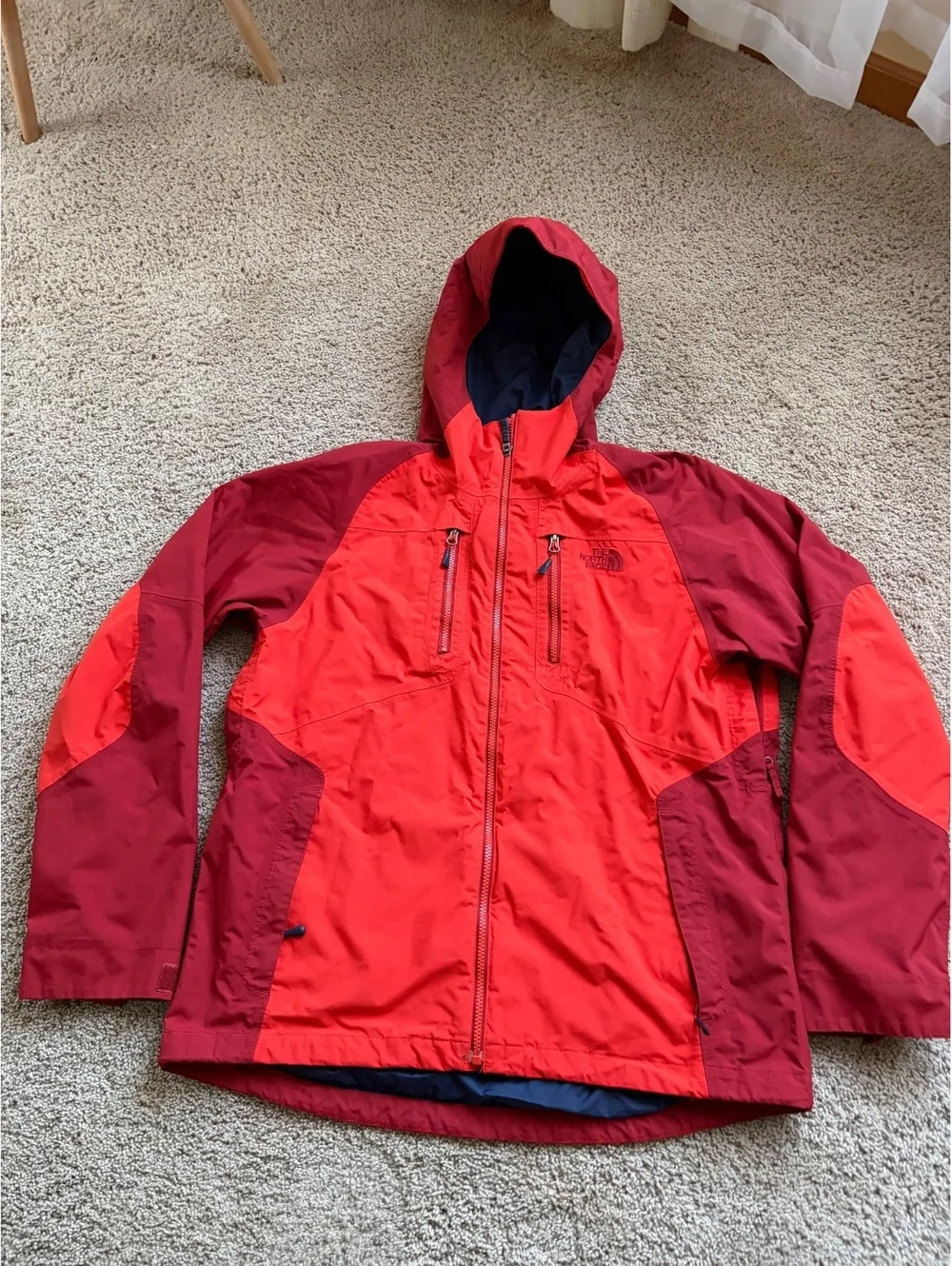 The North Face Men's Sumner Triclimate Jacket top shell red HyVent L LARGE